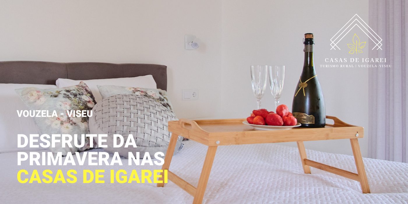 Enjoy the spring at Casas de Igarei. Book a complete house for the whole family or friends